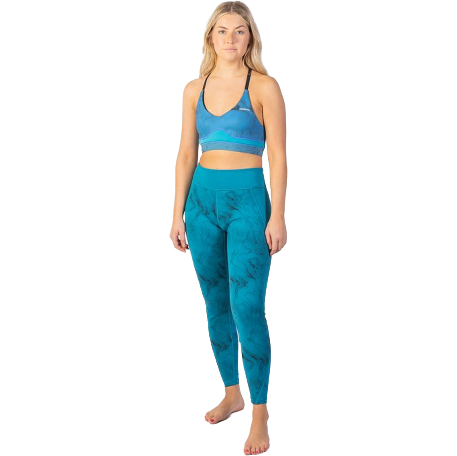 2025 Gul Womens Luna7 SUP Leggings LA8301-C1 -  Marbel / Teal